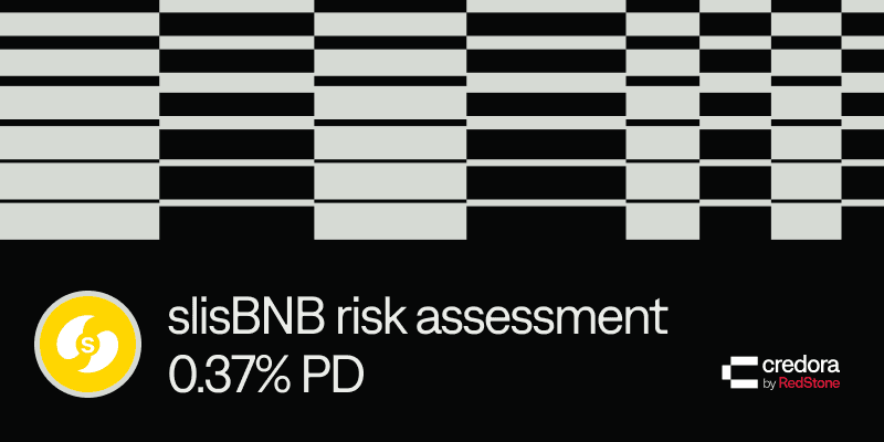 slisBNB risk assessment: 0.37% PD, A rating from Credora